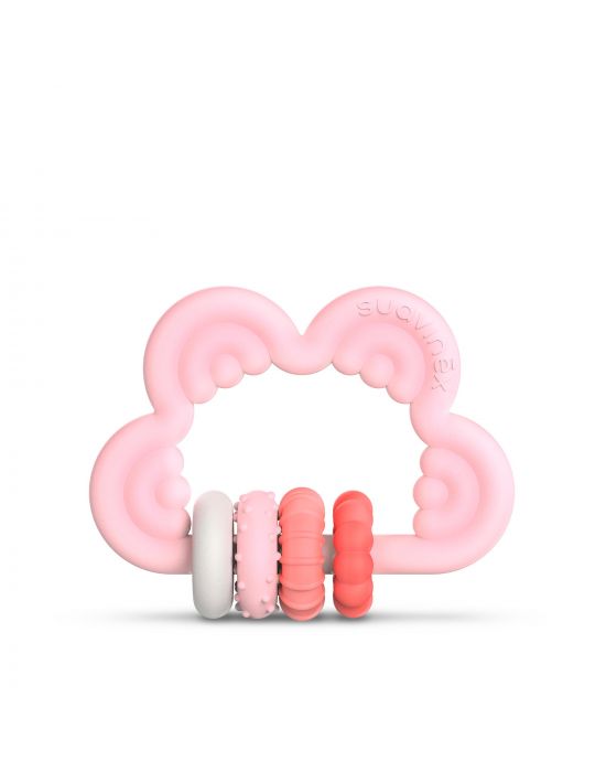 Μασητικό Σιλικόνης +6m Pink Suavinex