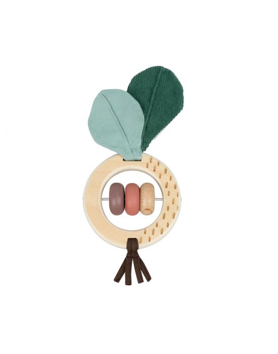 Βρεφική Ξύλινη Κουδουνίστρα Garden of Adventures Tiny Love