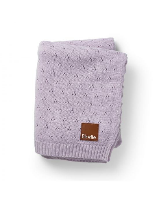 Βρεφική Κουβέρτα Pointelle Lavender Love Elodie