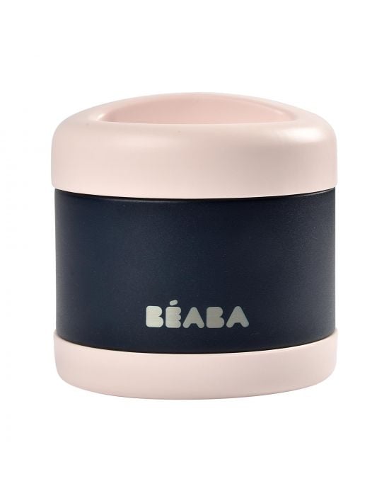 Θερμός Φαγητού 500ml Light pink/Dark blue Béaba