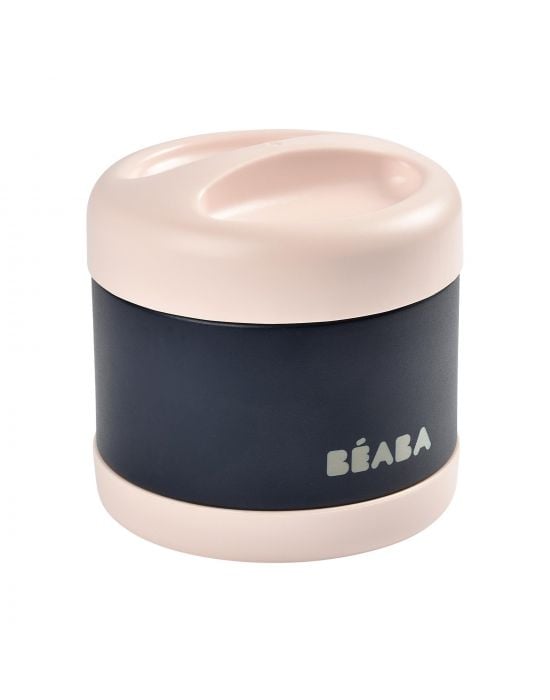 Θερμός Φαγητού 500ml Light pink/Dark blue Béaba
