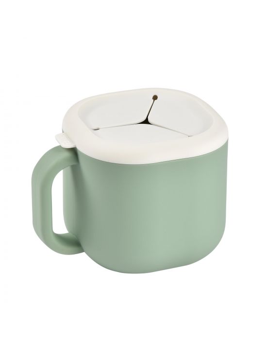 Δοχείο για Σνακ Σιλικόνης Pick 'n' Snack Sage green Béaba