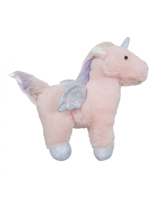 Μαλακό Παιχνίδι Λούτρινο pink standing unicorn 20cm Manon Des Pres