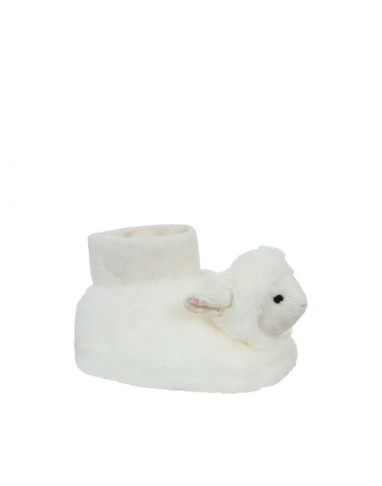 Μαλακά Παντοφλάκια Αγκαλιάς white sheep 14cm Manon Des Pres