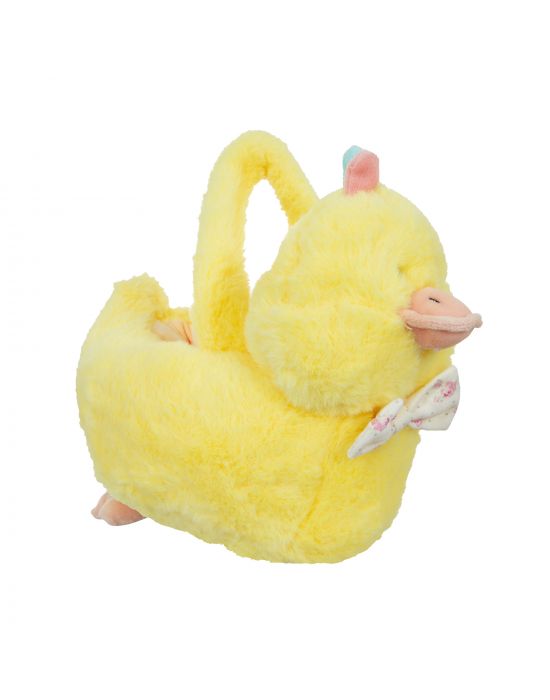 Μαλακό Καλαθάκι yellow duck basket 14cm Manon Des Pres