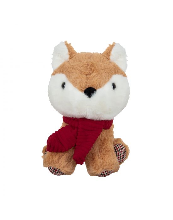 Μαλακό Παιχνίδι Λούτρινο beige santa fox 21cm Manon Des Pres