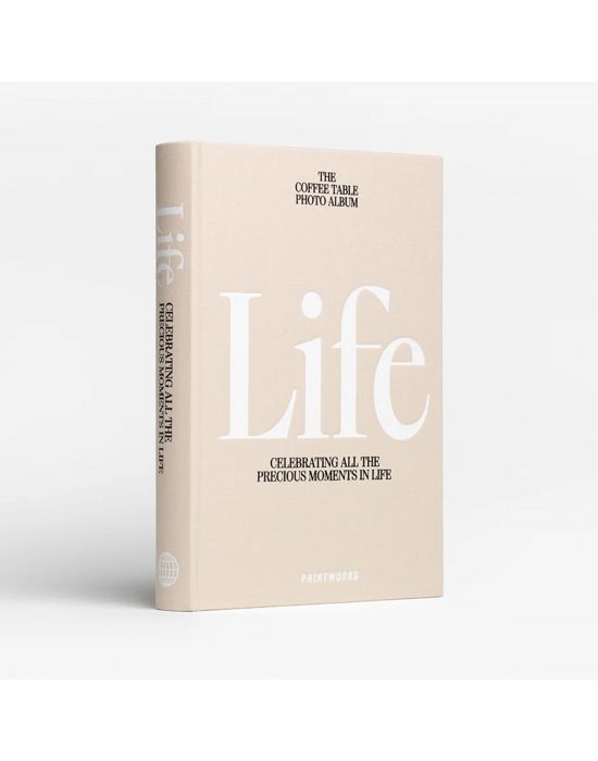 Photo Book -Life μπεζ Print Works