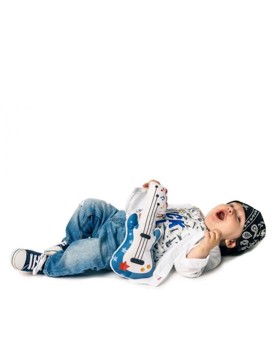 Βρεφικό Παιχνίδι Μουσικό Soft  Musical Guitar Rock N Roll Tiny Love