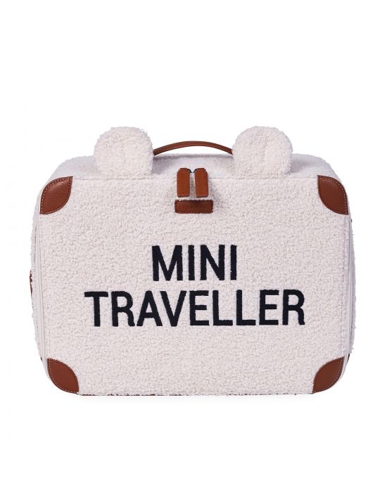 Παιδική Βαλίτσα Childhome Mini Traveller  Teddy Off White