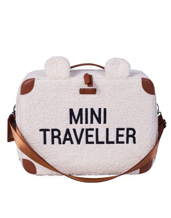 Παιδική Βαλίτσα Childhome Mini Traveller  Teddy Off White