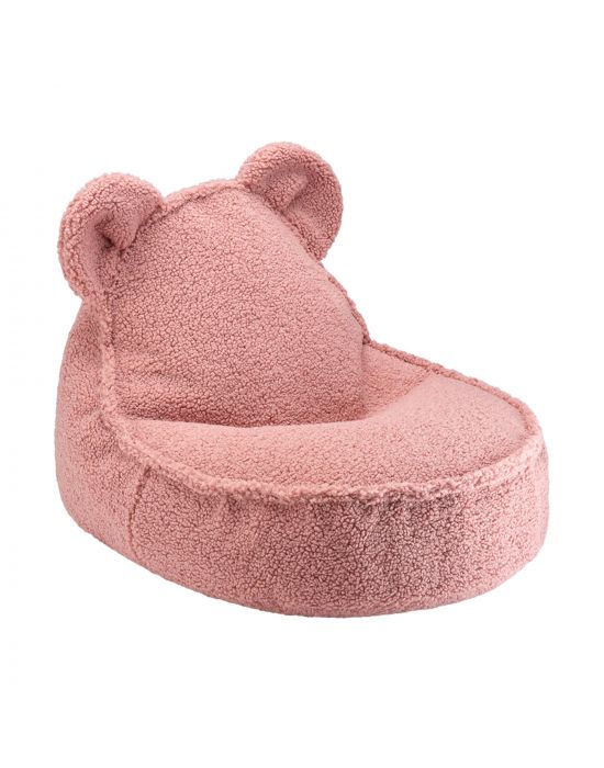 Παιδικό Πούφ Bear 75x60x48cm Guava Pink Wigiwama