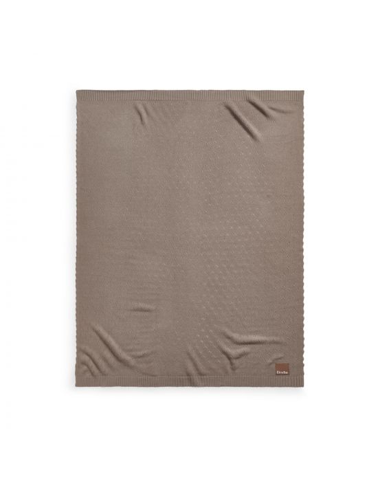 Βρεφική Κουβέρτα Pointelle Ακρυλική Tender Ttaupe 75x100cm Elodie