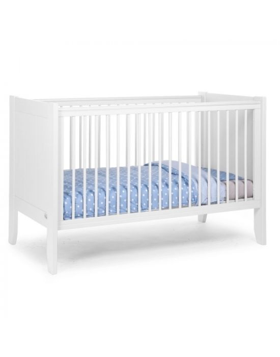 Childhome Flemish White Cot Bed 70X140 + Slats
