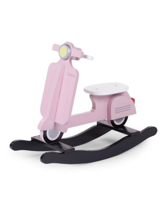 Childhome Rocking Scooter Mint Pink