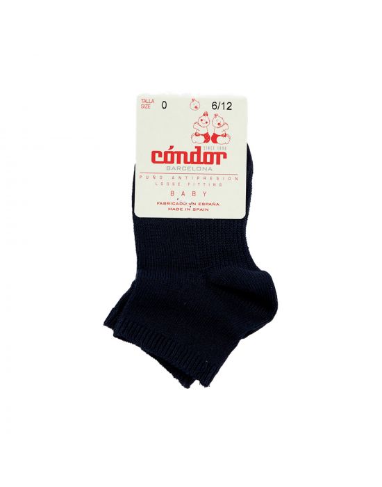 Condor Elastic Cotton Angle Socks Mauve