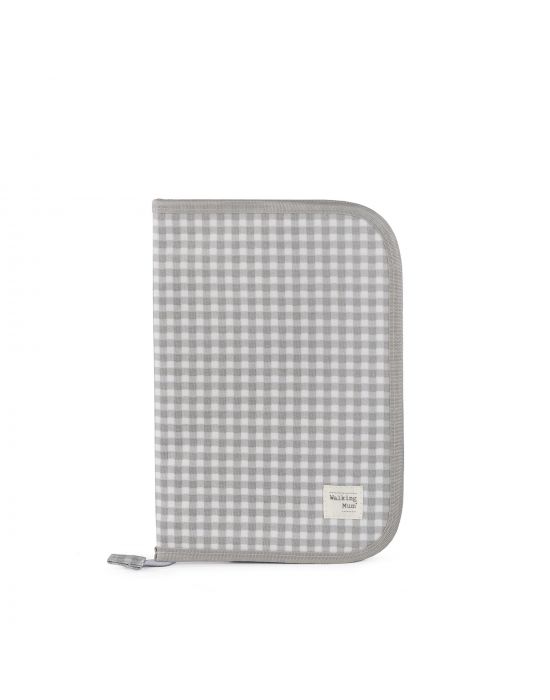 Walking Mum Document Case I Love Vichy Grey
