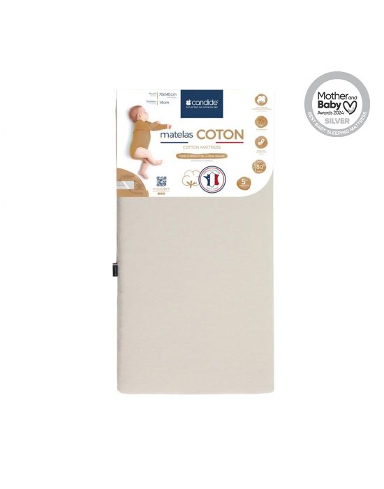 Παιδικό Στρώμα Organic Cotton 70*140cm Candide