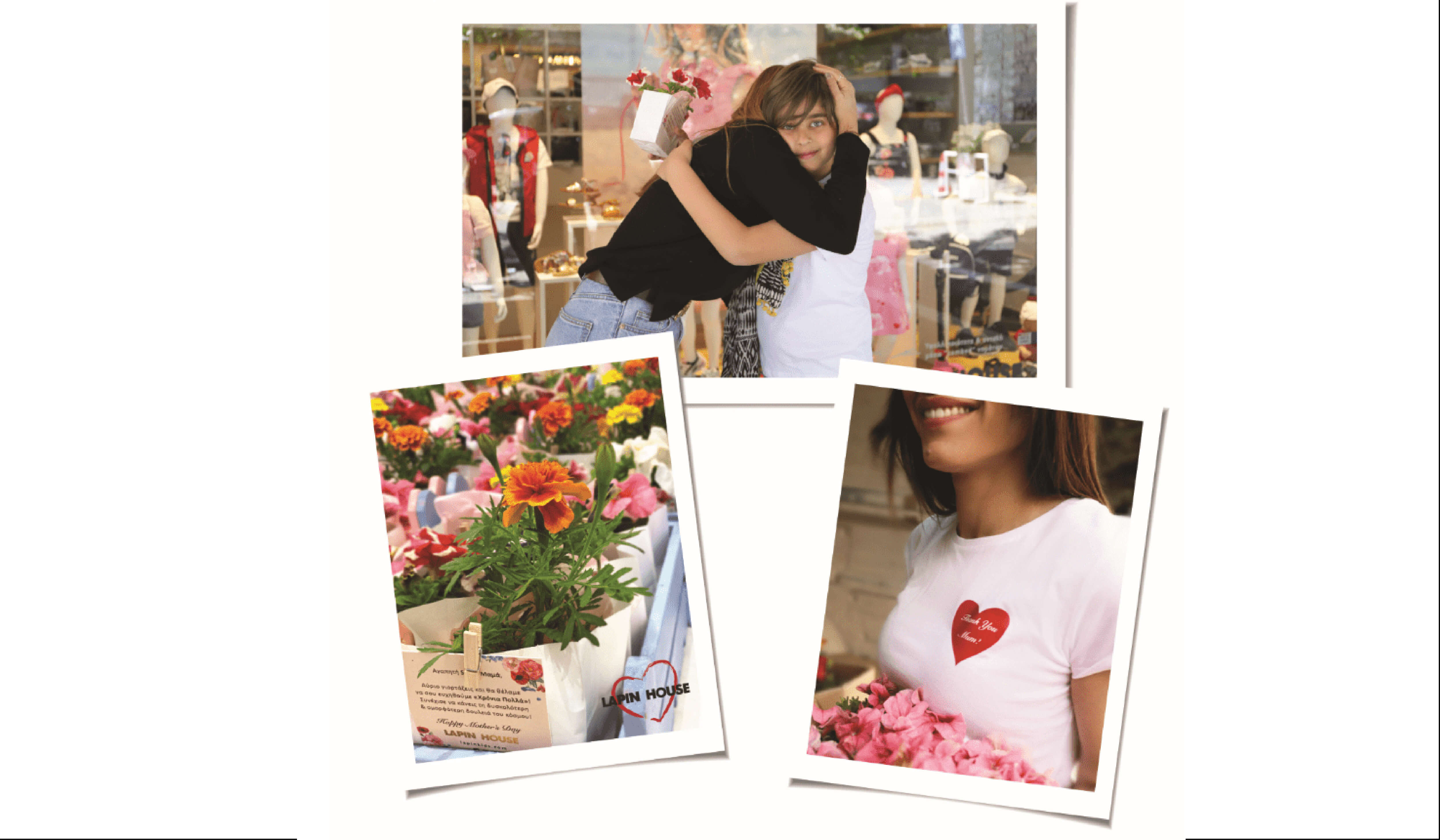 Lapin House stores share their love with all moms♥!